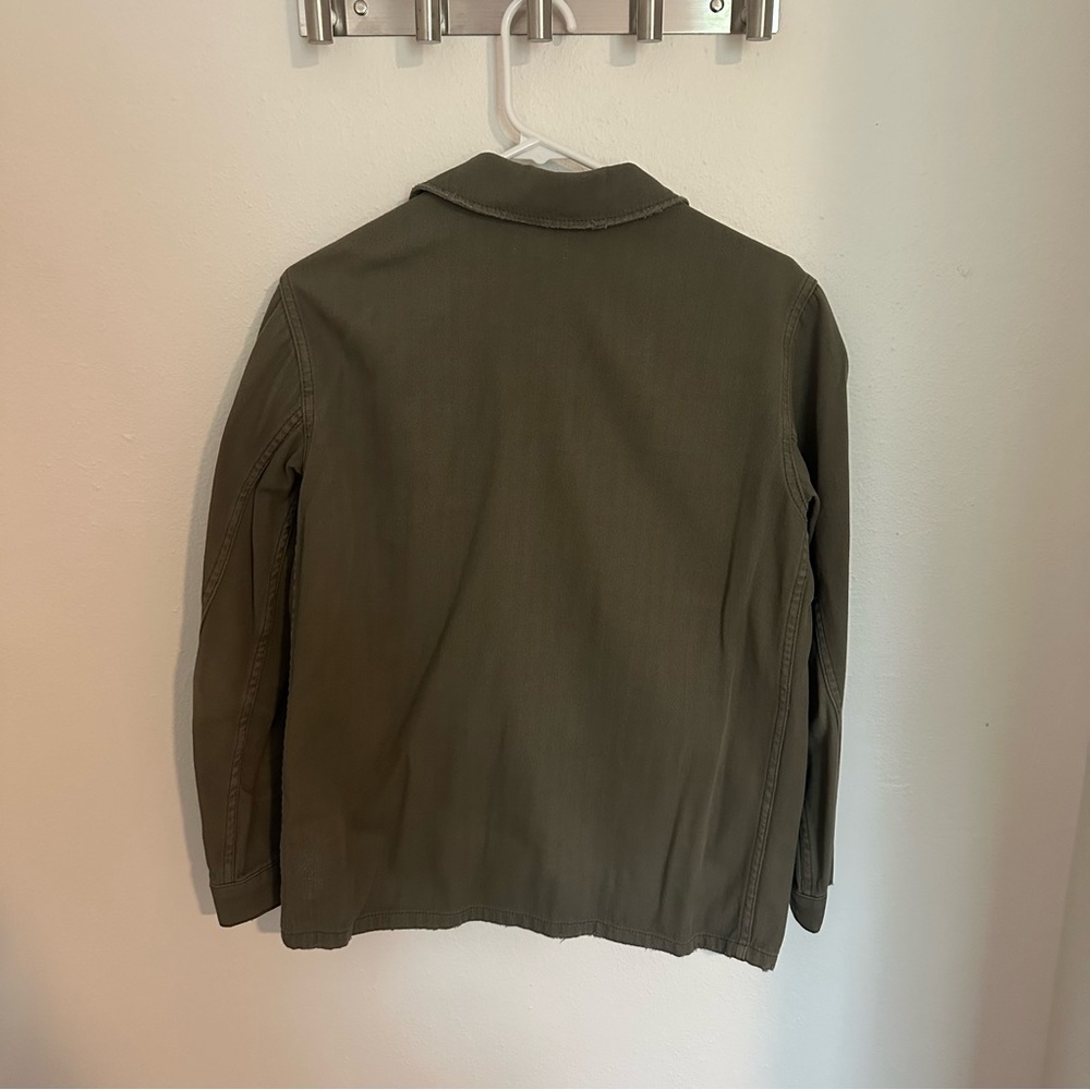 Topshop Green Utility Jacket Classic Design - Picture 3 of 3
